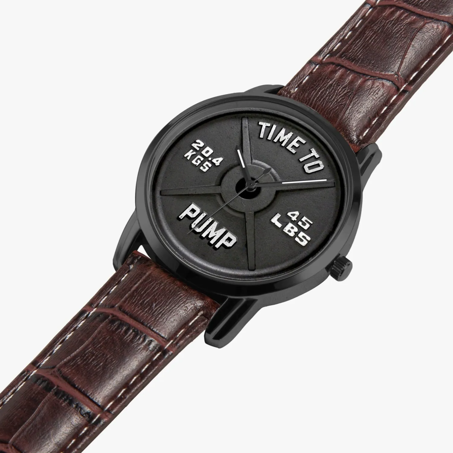 Time To Pump Barbell Instafamous Quartz watch