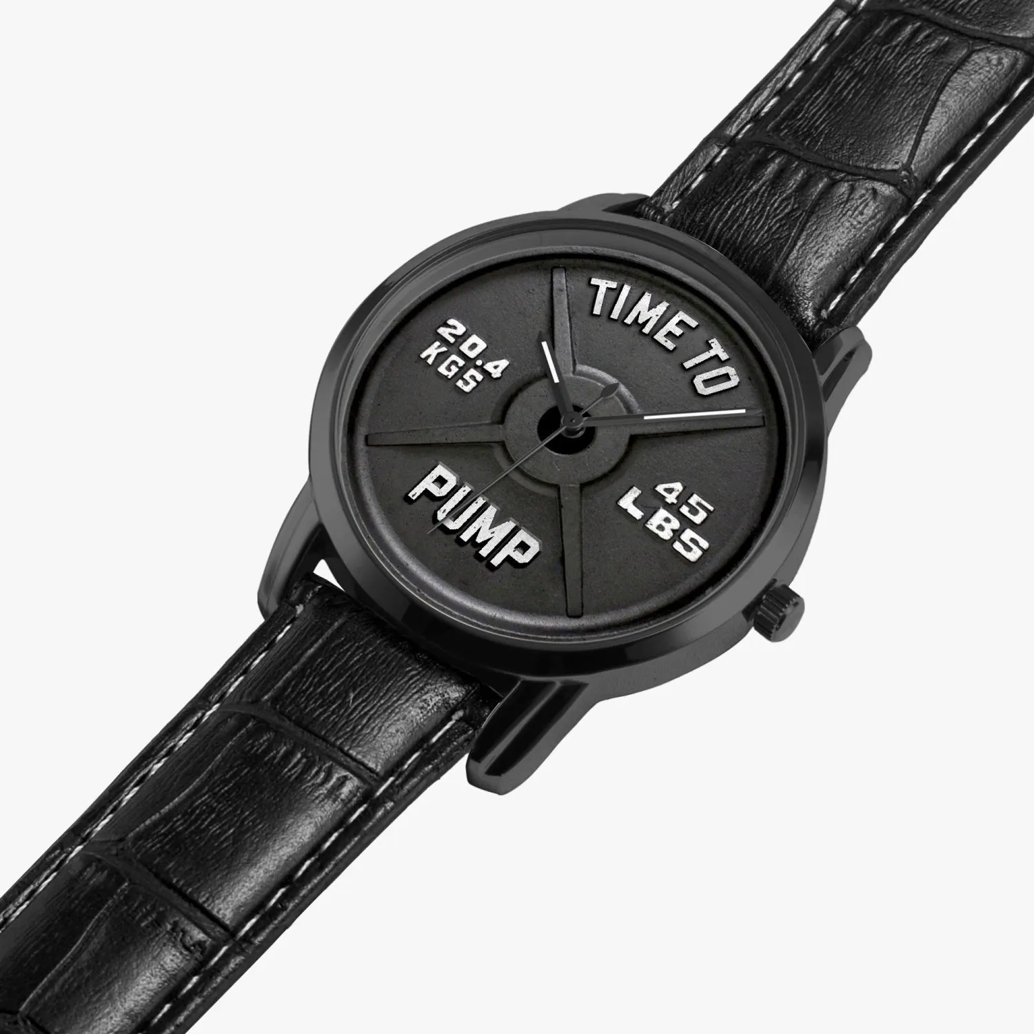 Time To Pump Barbell Instafamous Quartz watch