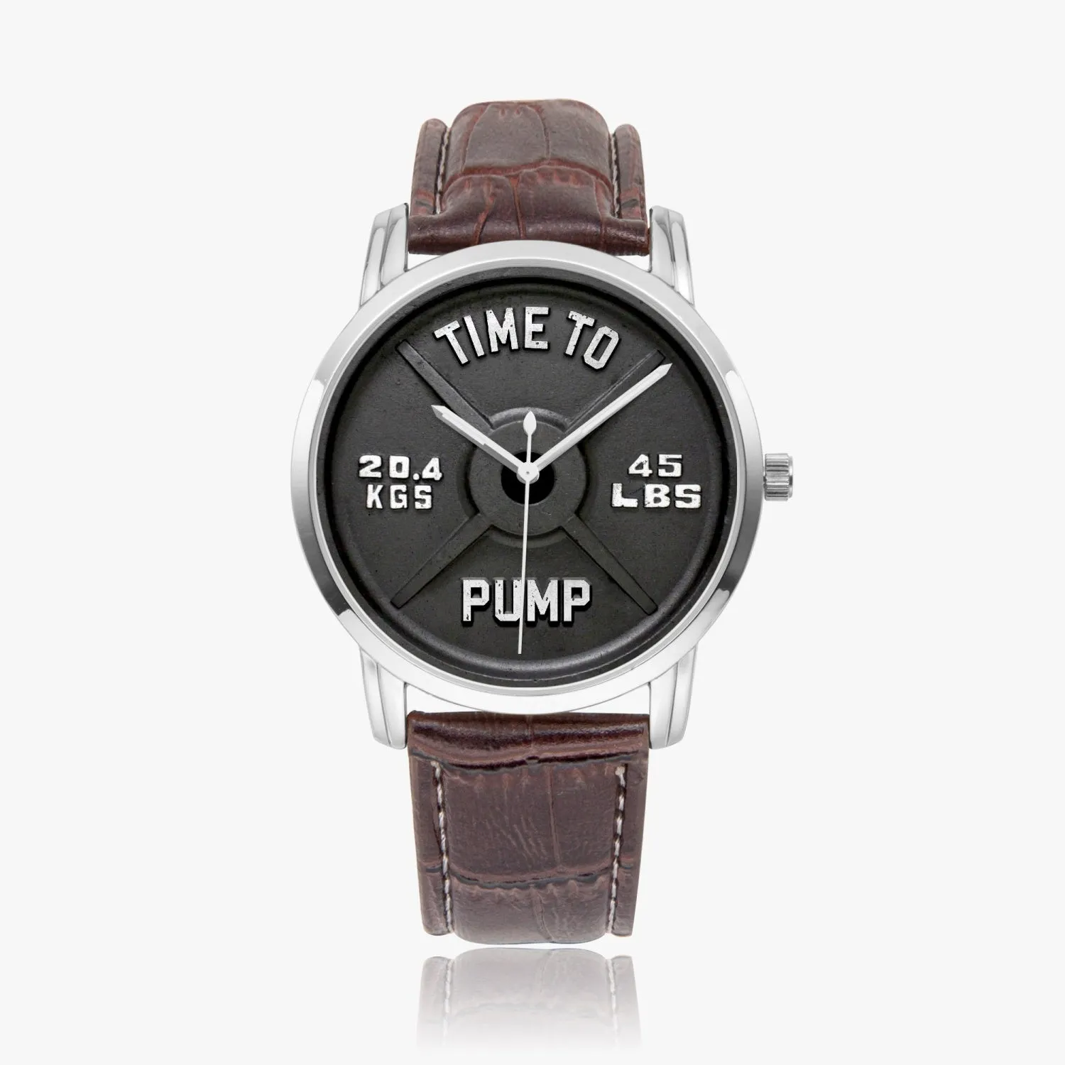 Time To Pump Barbell Instafamous Quartz watch