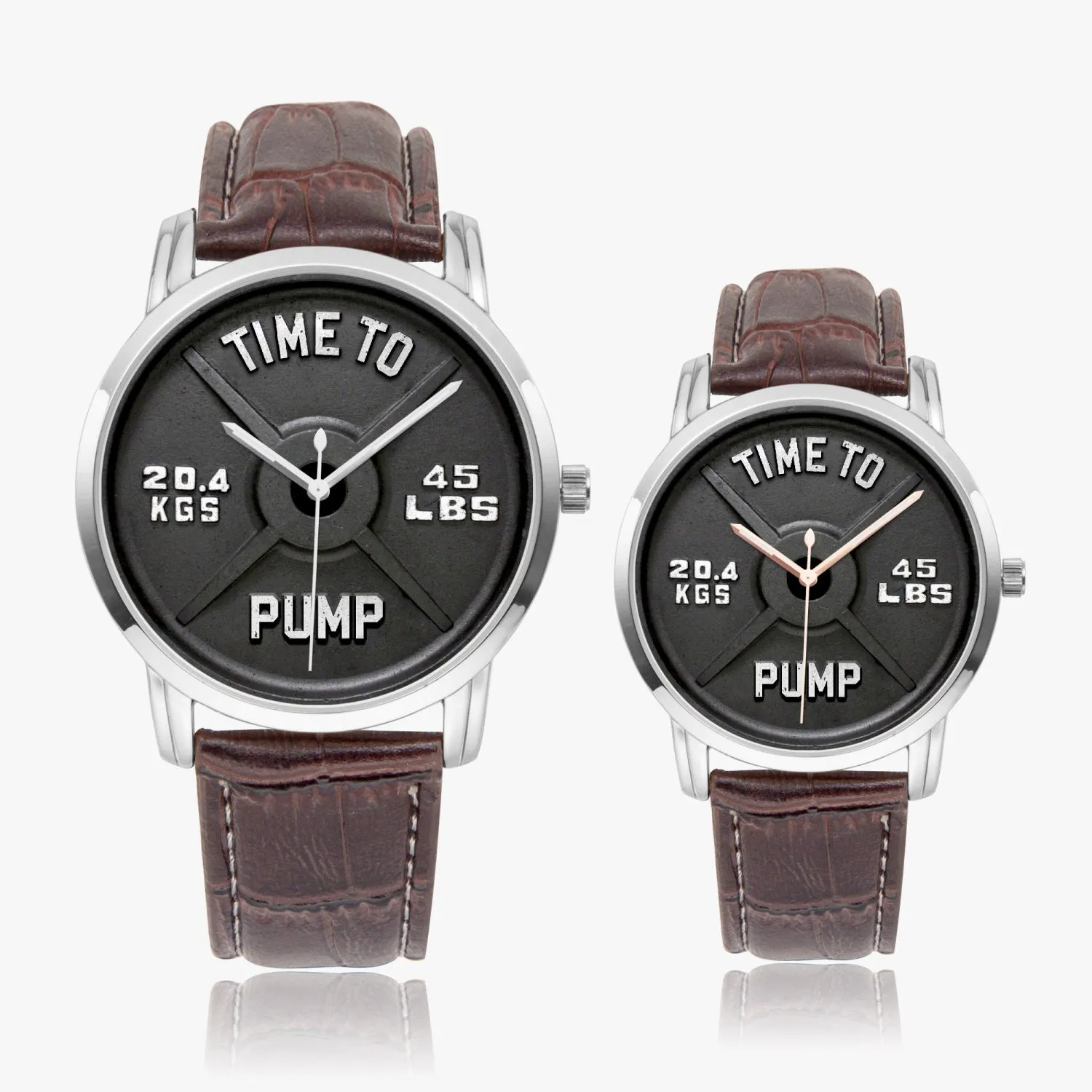 Time To Pump Barbell Instafamous Quartz watch