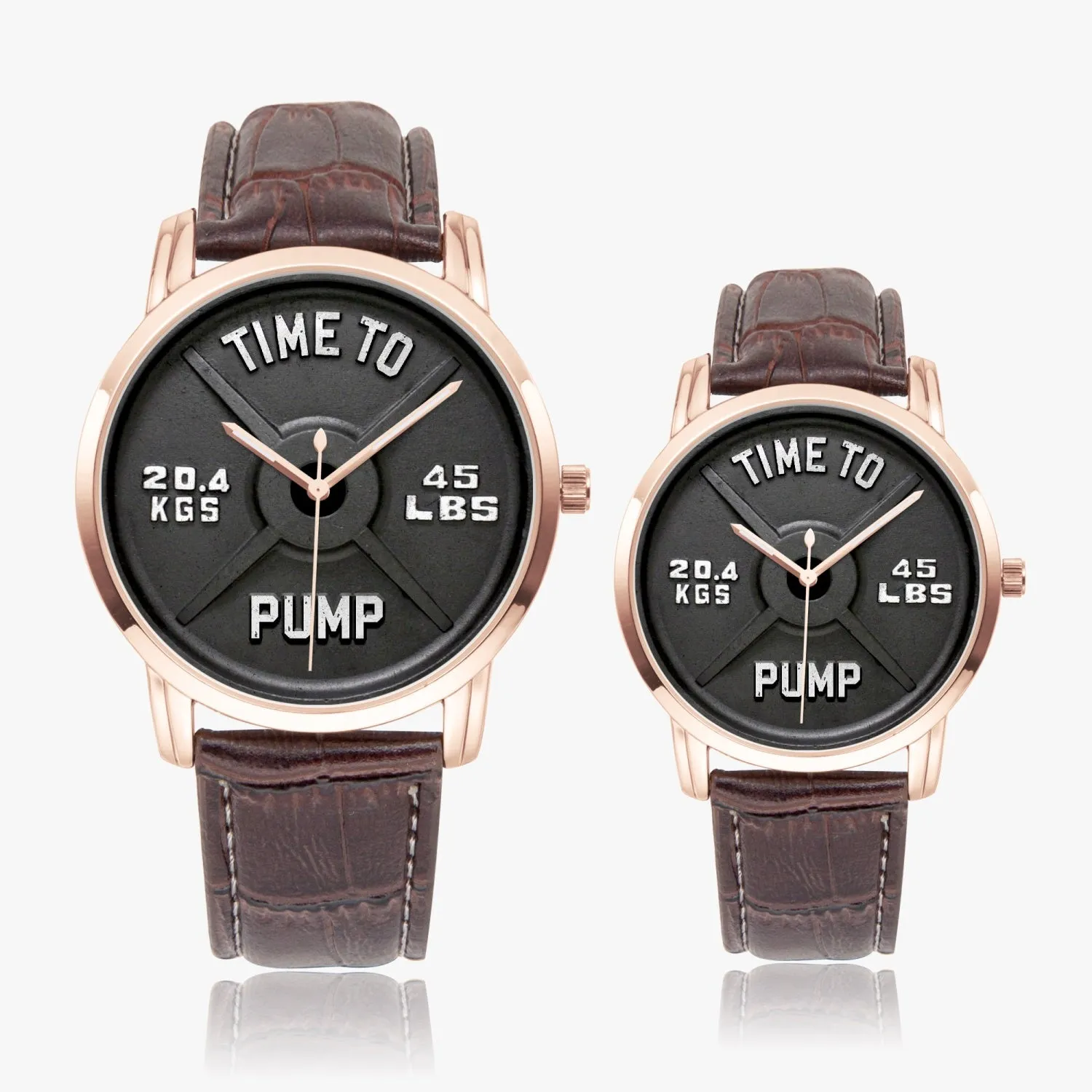Time To Pump Barbell Instafamous Quartz watch