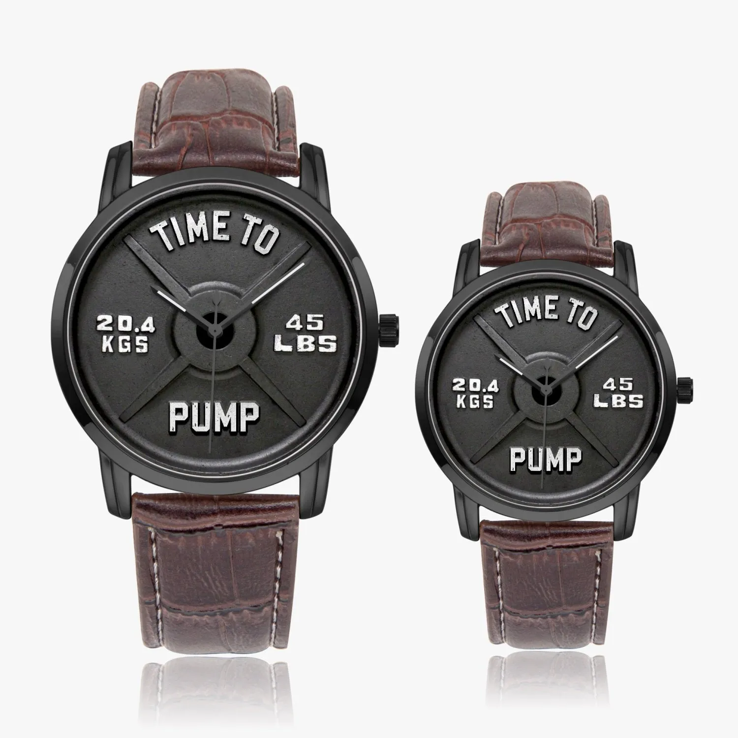 Time To Pump Barbell Instafamous Quartz watch