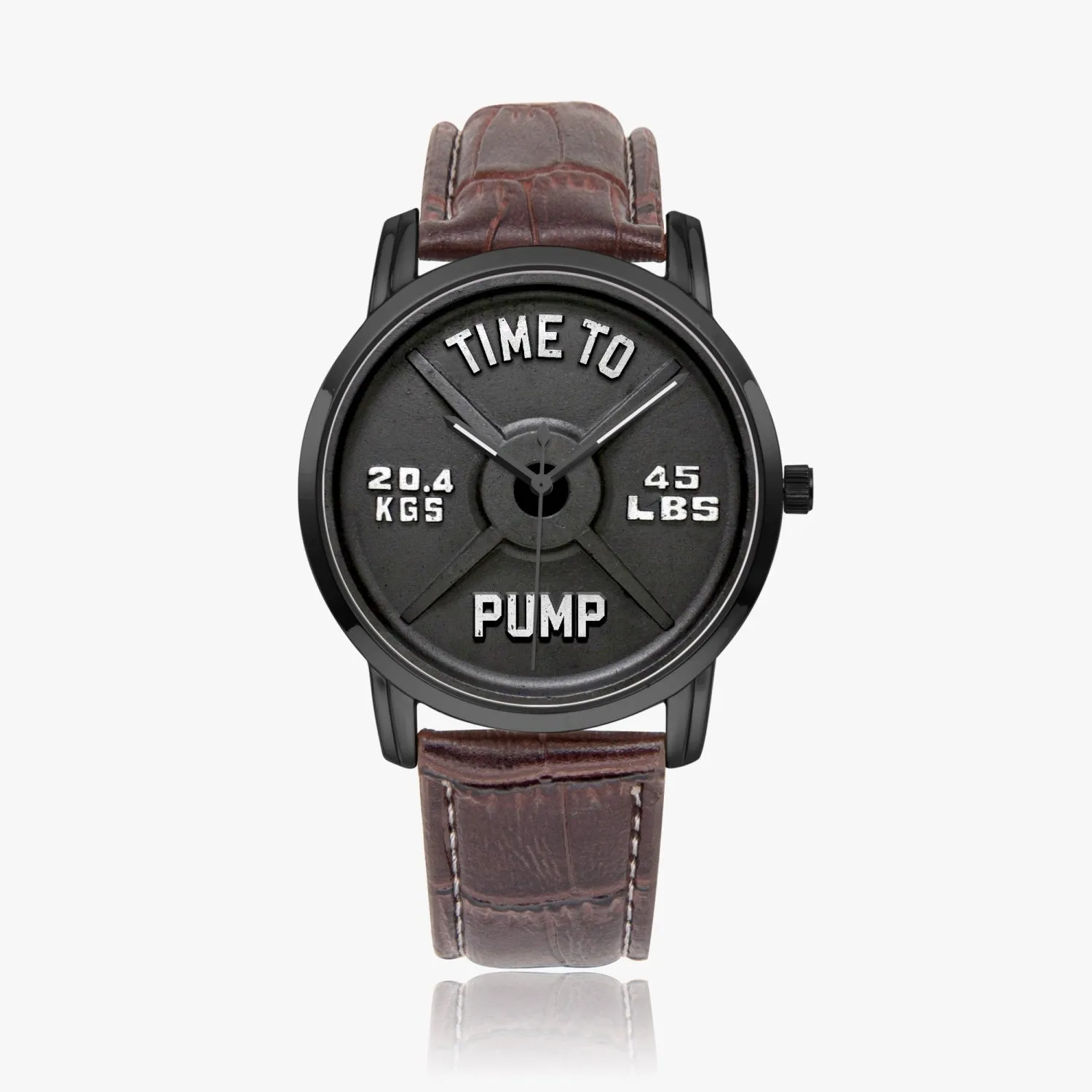 Time To Pump Barbell Instafamous Quartz watch
