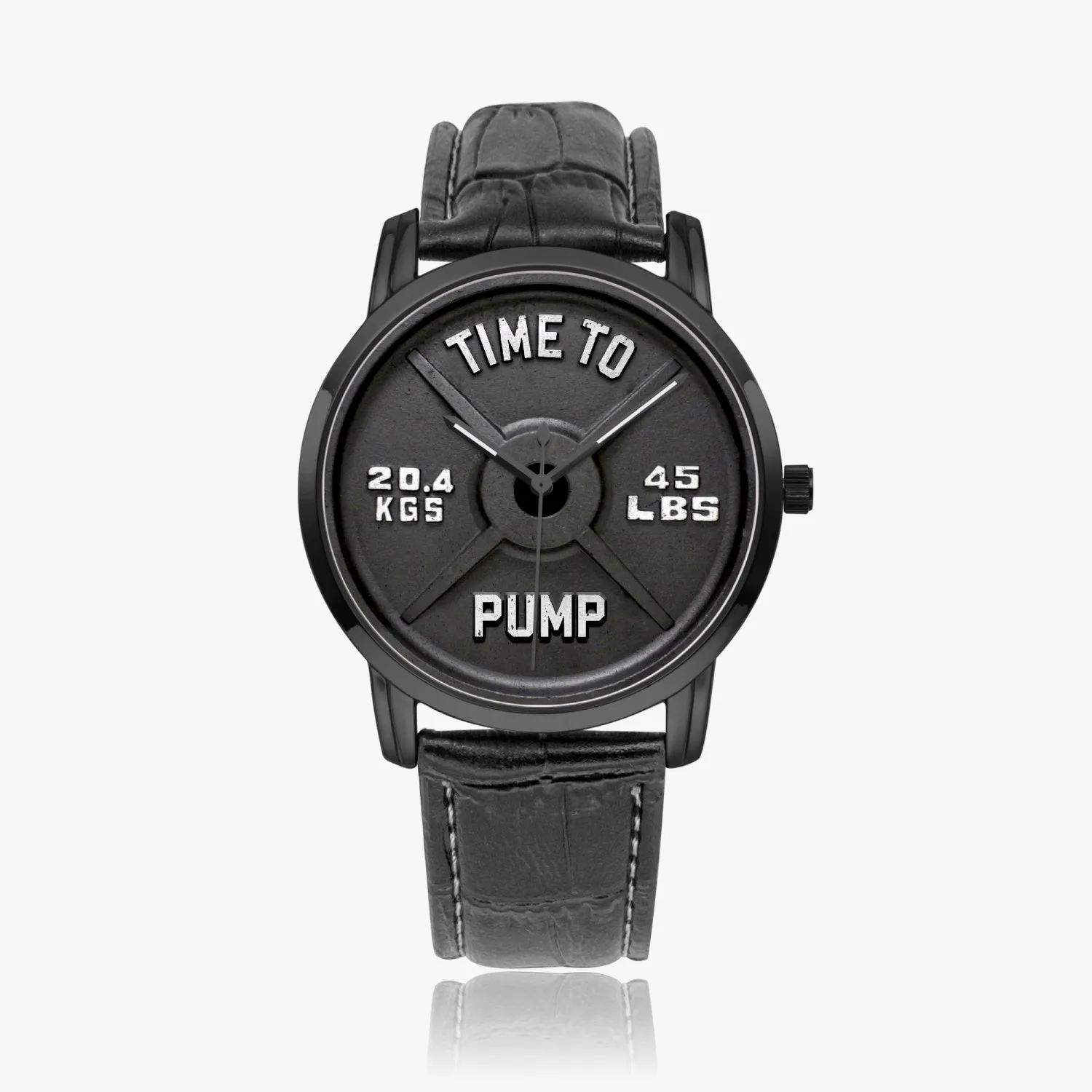 Time To Pump Barbell Instafamous Quartz watch