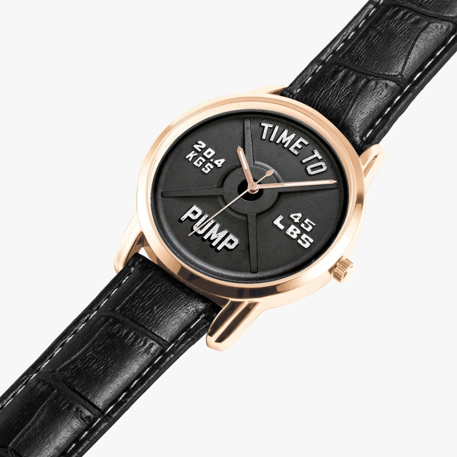 Time To Pump Barbell Instafamous Quartz watch