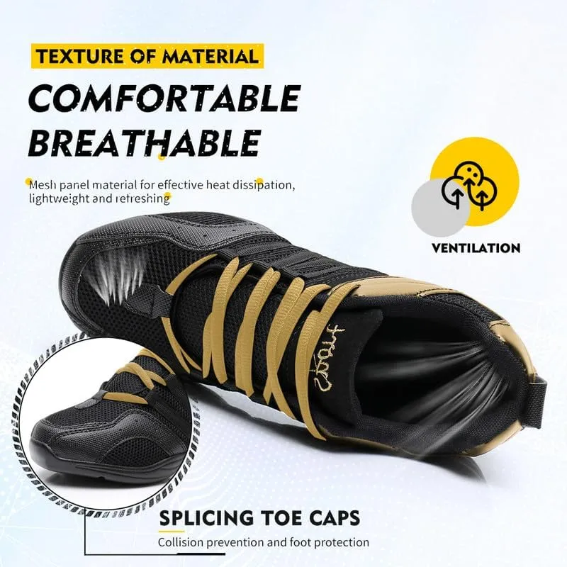 TINRYMX Women Modern Jazz Shoes Lace up Sneakers Breathable Air Cushion Split Sole Athletic Walking Ballroom Exercise Dance Sneaker Shoes,Model-LYX729