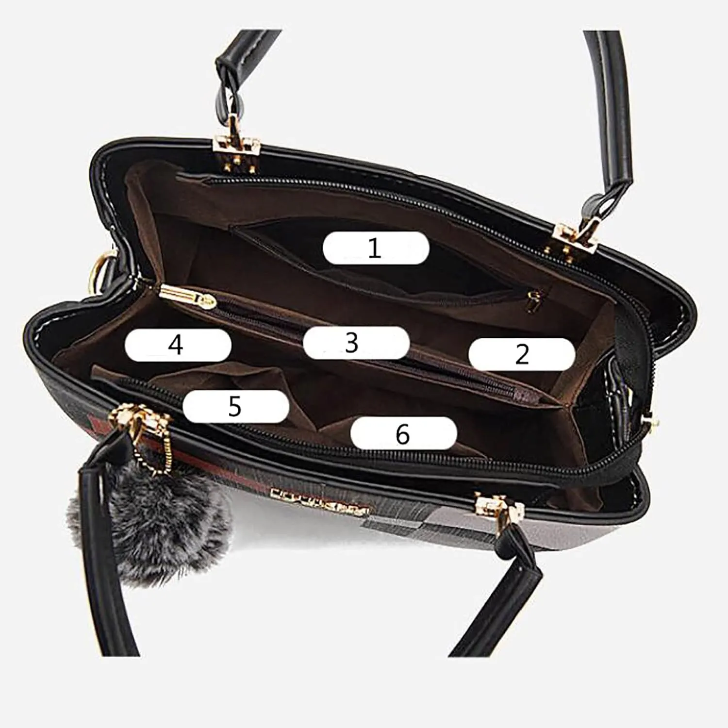 Tote Bag For Women Ladies Large Capacity Hobo Handbag Soft Leather Woman Messenger Bags Luxury Purses Handbags