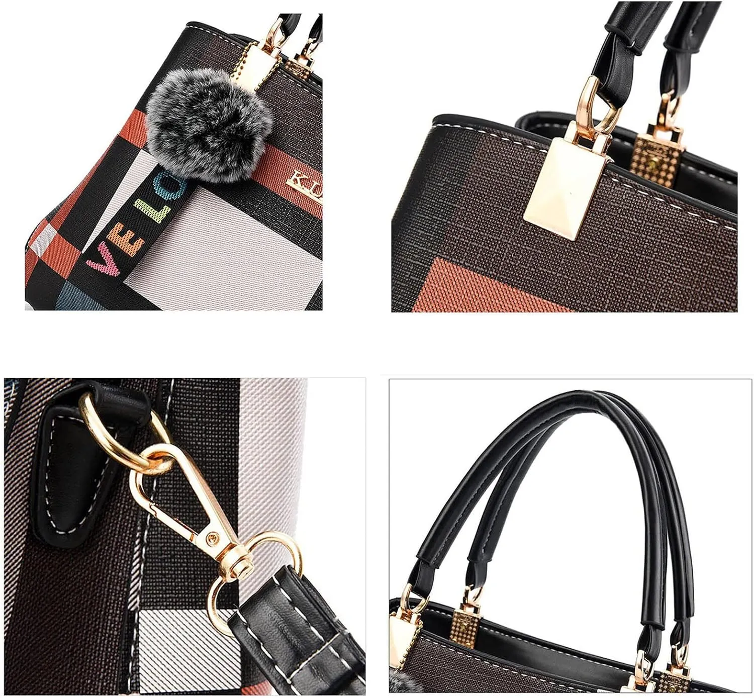 Tote Bag For Women Ladies Large Capacity Hobo Handbag Soft Leather Woman Messenger Bags Luxury Purses Handbags