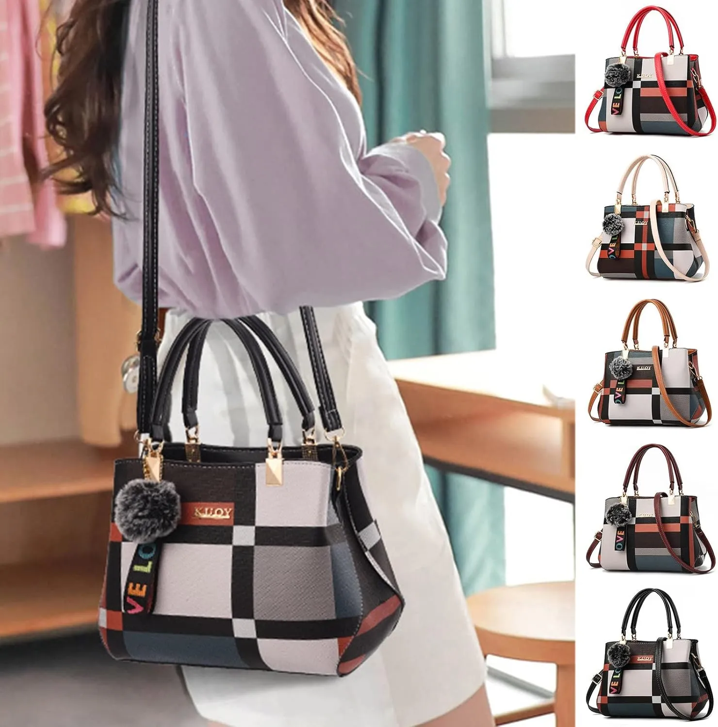 Tote Bag For Women Ladies Large Capacity Hobo Handbag Soft Leather Woman Messenger Bags Luxury Purses Handbags