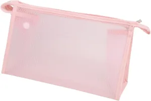 Travel Bag for Toiletries Portable Makeup Pouch Hanging Toiletry Organizer Waterproof Wash Bag Compact Storage for Women Includes Key Chain