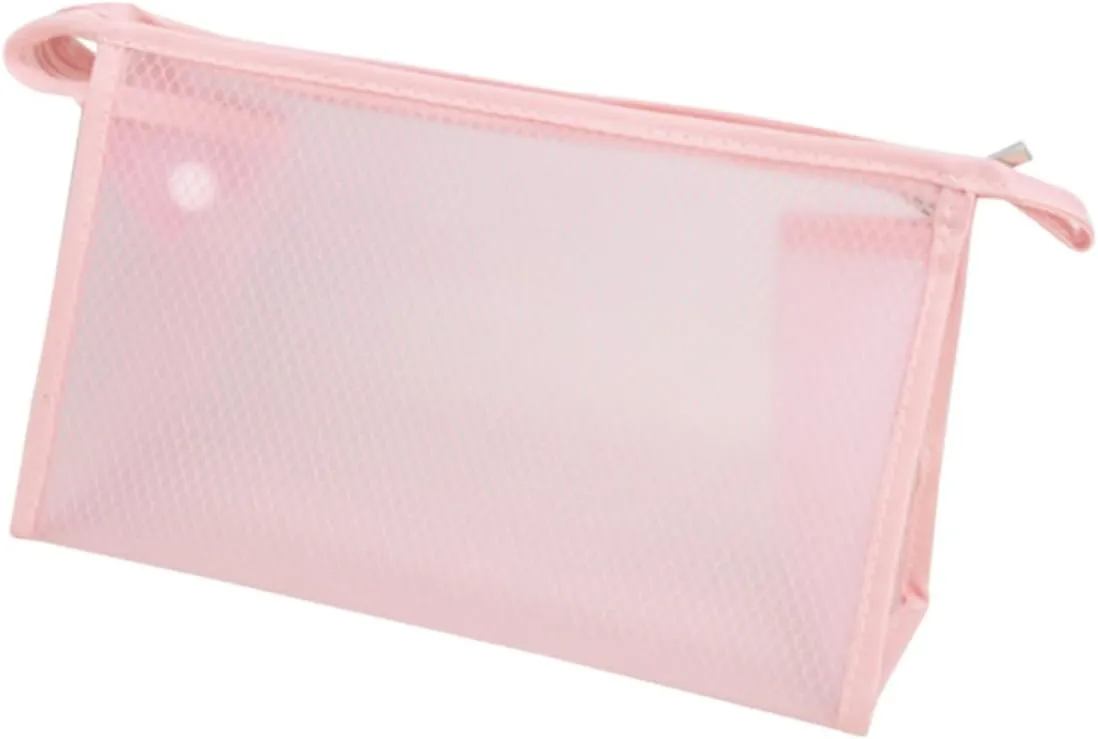 Travel Bag for Toiletries Portable Makeup Pouch Hanging Toiletry Organizer Waterproof Wash Bag Compact Storage for Women Includes Key Chain