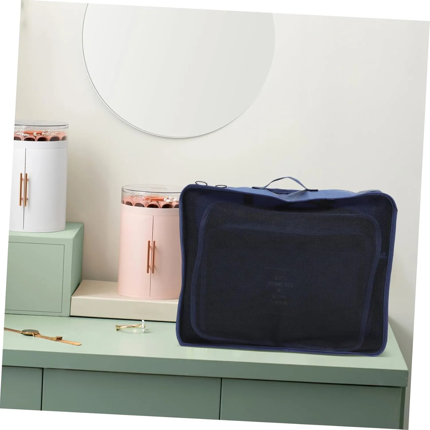 Travel Packing Cubes 7pcs Suitcase Organizer Bags Luggage Organizers Compact Storage