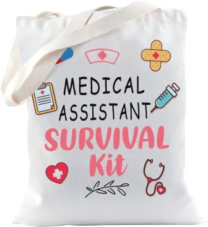 TSOTMO Medical Assistant Gift Medical Assistant survival kit tote bags MA Graduation Retirement Gift Nurse Doctor Gift