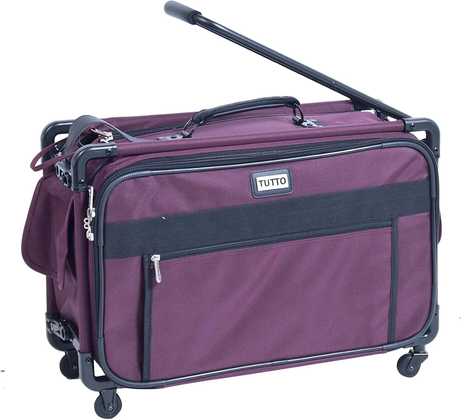 TUTTO 22 Inch Maximizer Carry-On Suiter, Burgundy, One Size