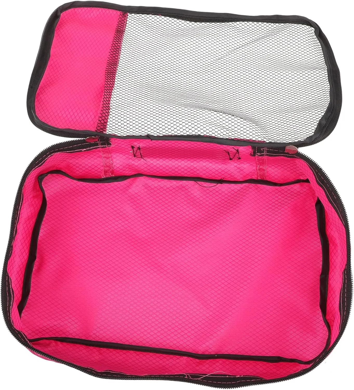 VALICLUD Travel Cubes Packing Organizer for Suitcase Luggage Organizer Bag Zippers Compact Storage for Shoes Toiletries Daily Essentials