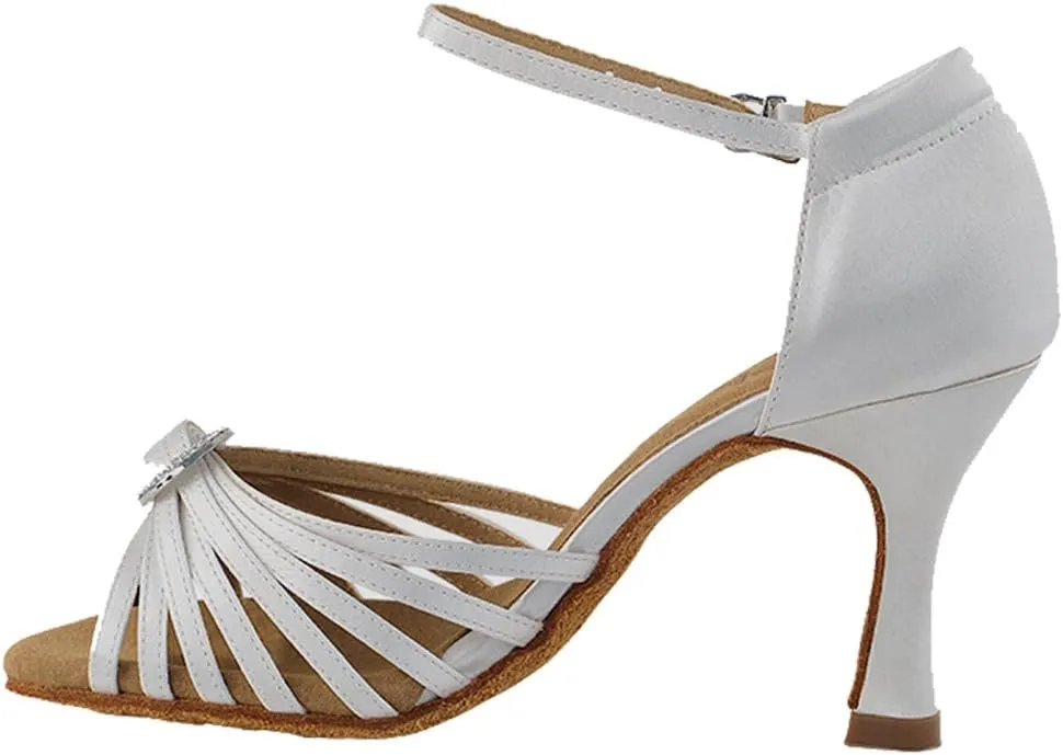 Very Fine Women Ballroom Dance Shoes Tango Wedding Salsa Shoes Sera1671BEB Comfortable Dance Shoes 3" [Bundle of 5]