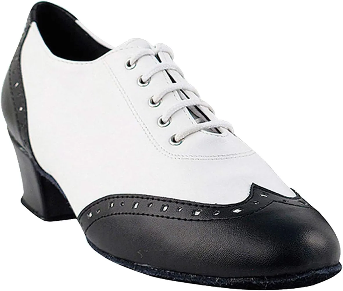 Very Fine Women's Ballroom Dance Shoes Salsa Latin Practice Shoes 2008EB Comfortable Dance Shoes 1.5" [Bundle of 5]