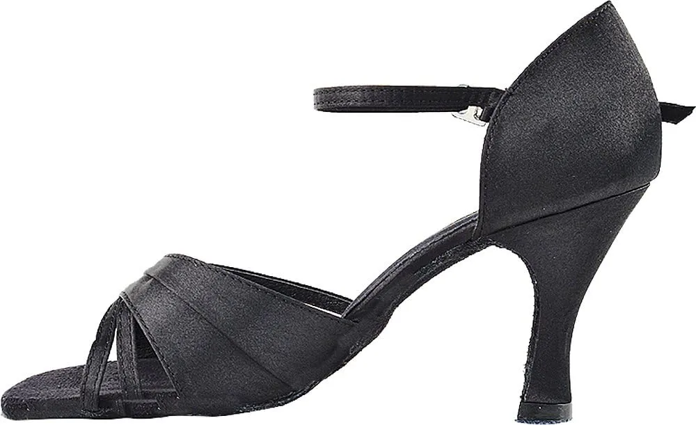Very Fine Women's Ballroom Dance Shoes Tango Wedding Salsa Shoes 6030EB Comfortable Dance Shoes 2.5"[Bundle of 5]
