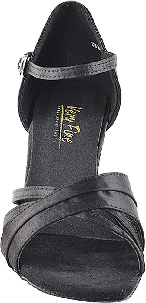 Very Fine Women's Ballroom Dance Shoes Tango Wedding Salsa Shoes 6030EB Comfortable Dance Shoes 2.5"[Bundle of 5]
