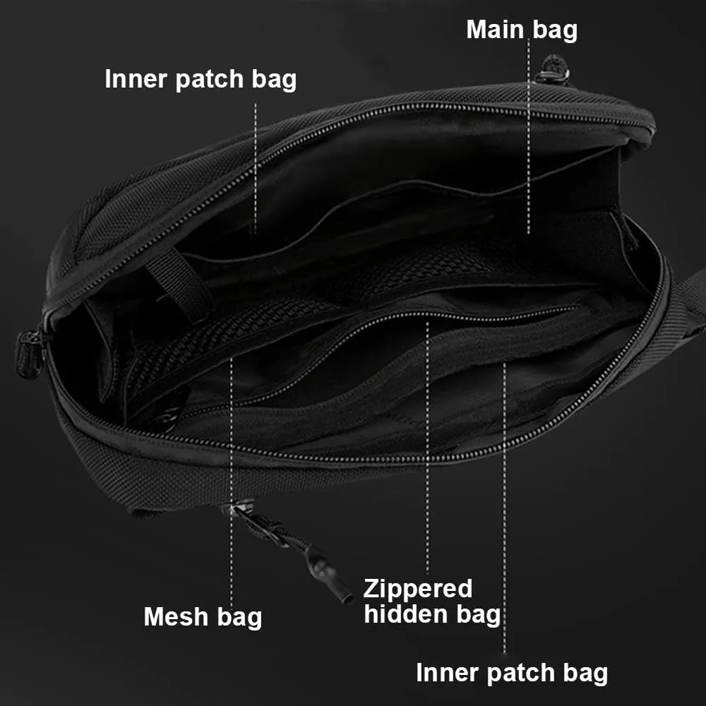 Waist Pack, Waterproof Crossbody Bag for Woman Man Walking Hiking Travel Mountain Climbing Cycling