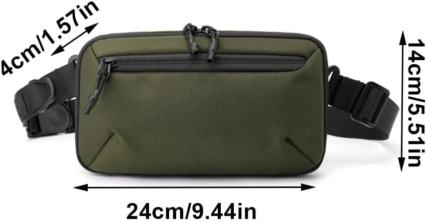 Waist Pack, Waterproof Crossbody Bag for Woman Man Walking Hiking Travel Mountain Climbing Cycling