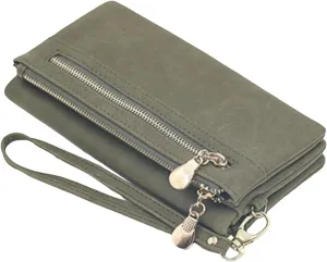 Wallet Women RFID Blocking Small Compact Bifold Luxury Leather Pocket Wallet Ladies Mini Purse with Id Window Vanilla