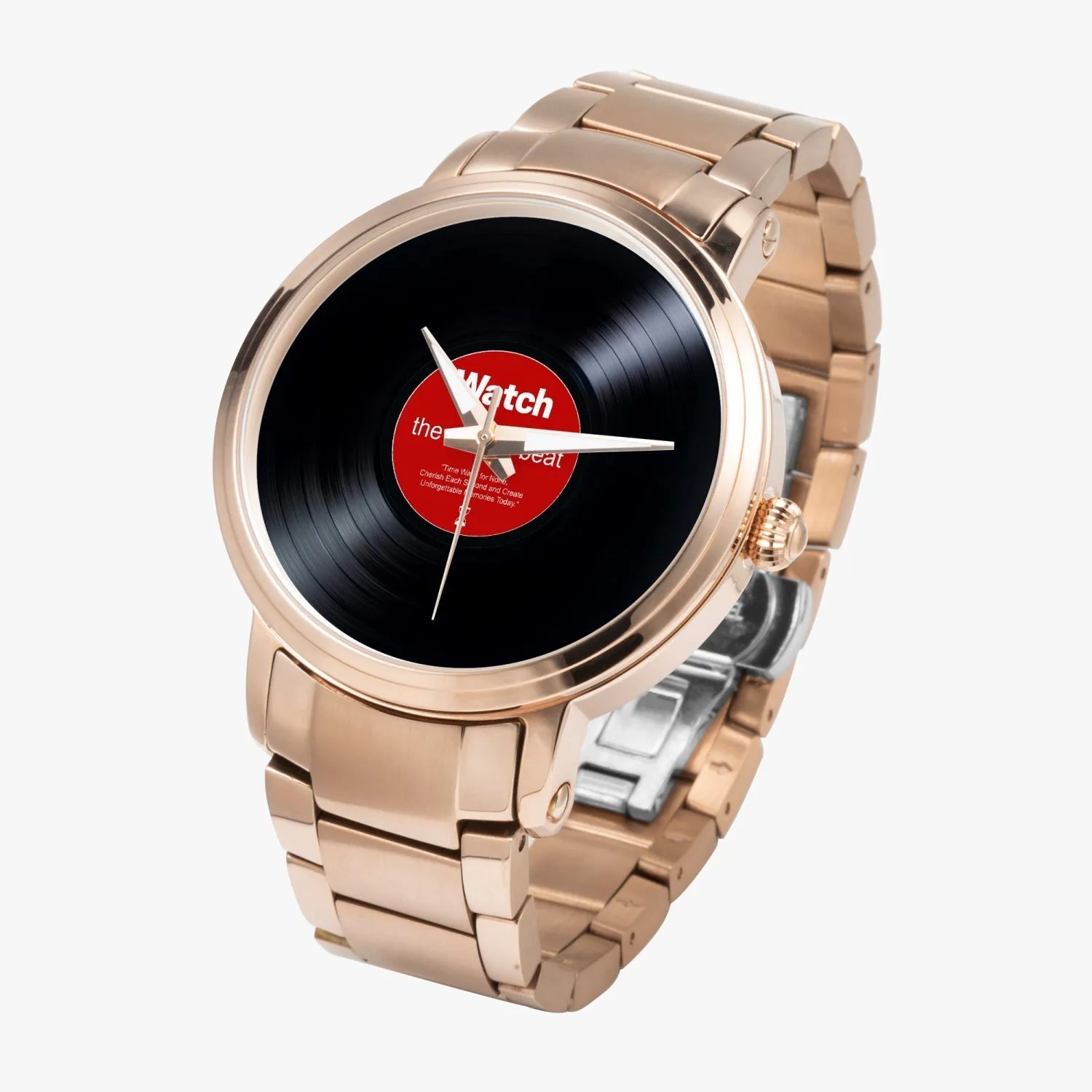 Watch The Beat Vinyl Record Dial Automatic Watch