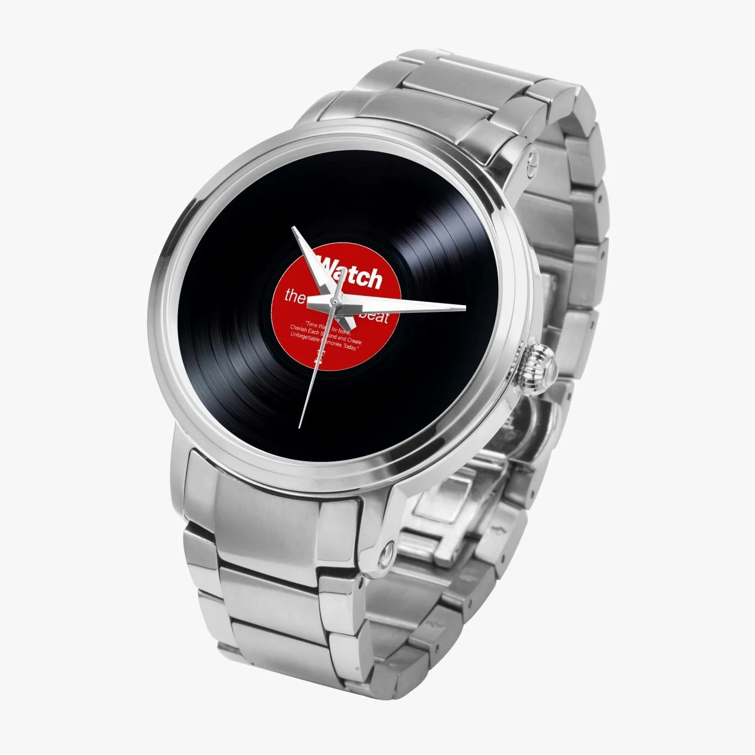 Watch The Beat Vinyl Record Dial Automatic Watch