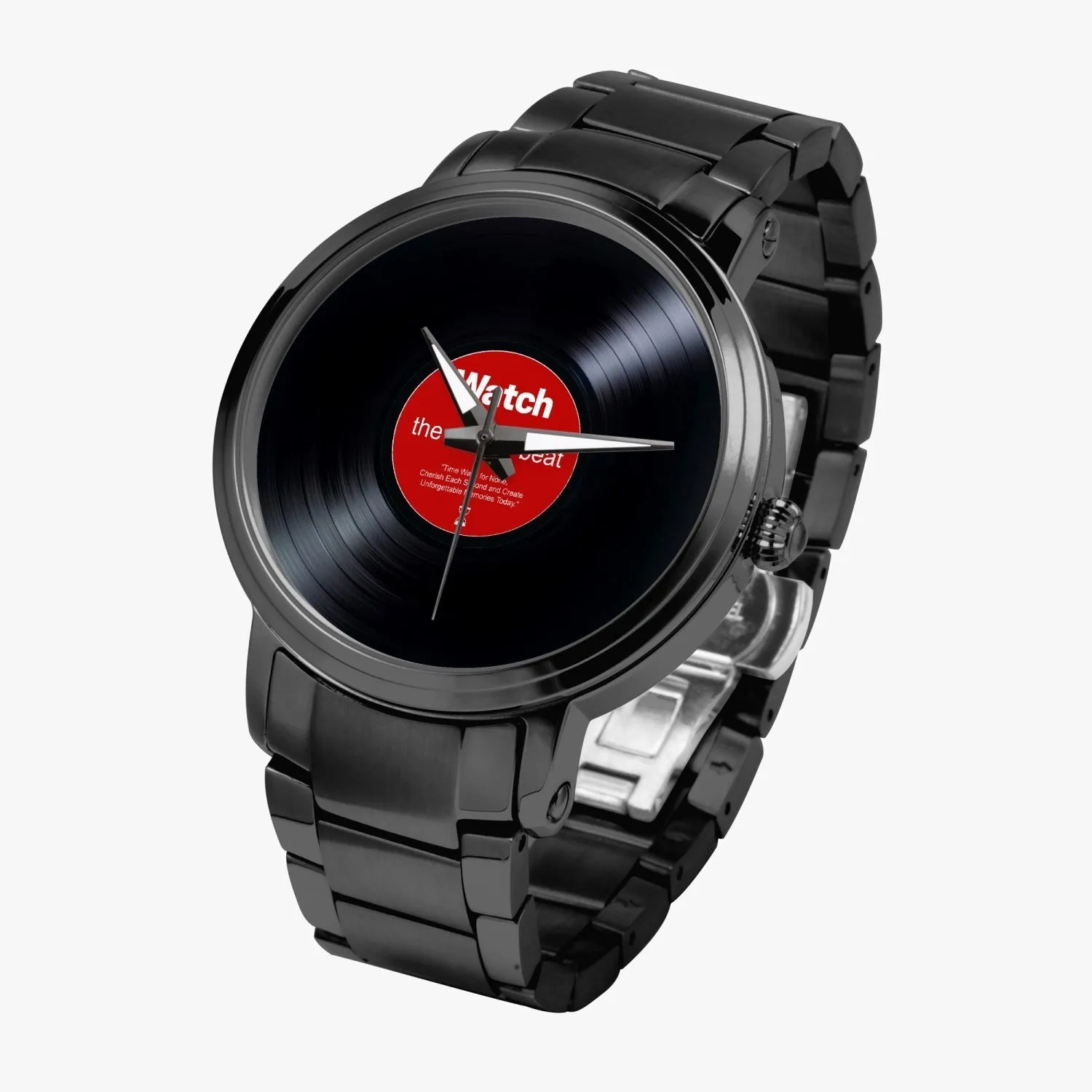 Watch The Beat Vinyl Record Dial Automatic Watch