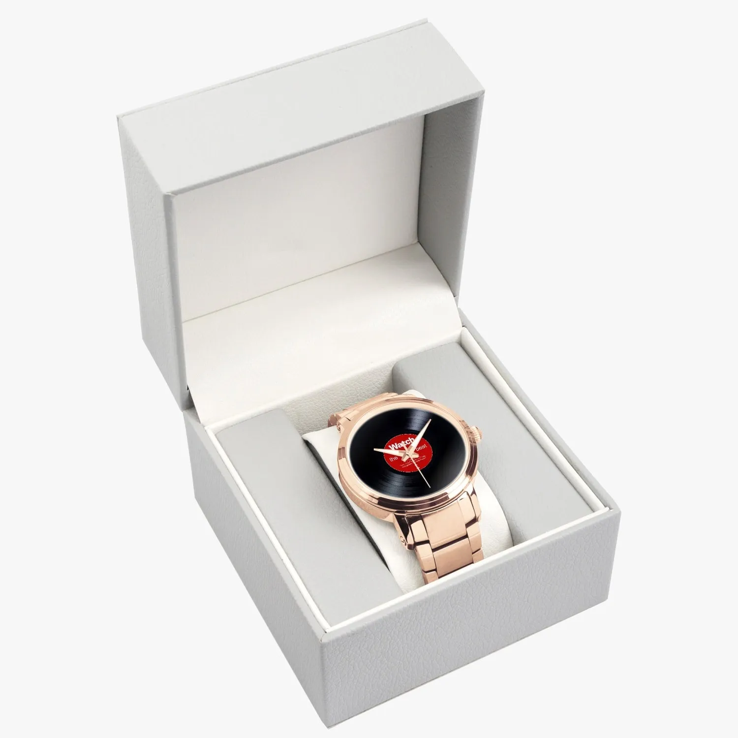 Watch The Beat Vinyl Record Dial Automatic Watch