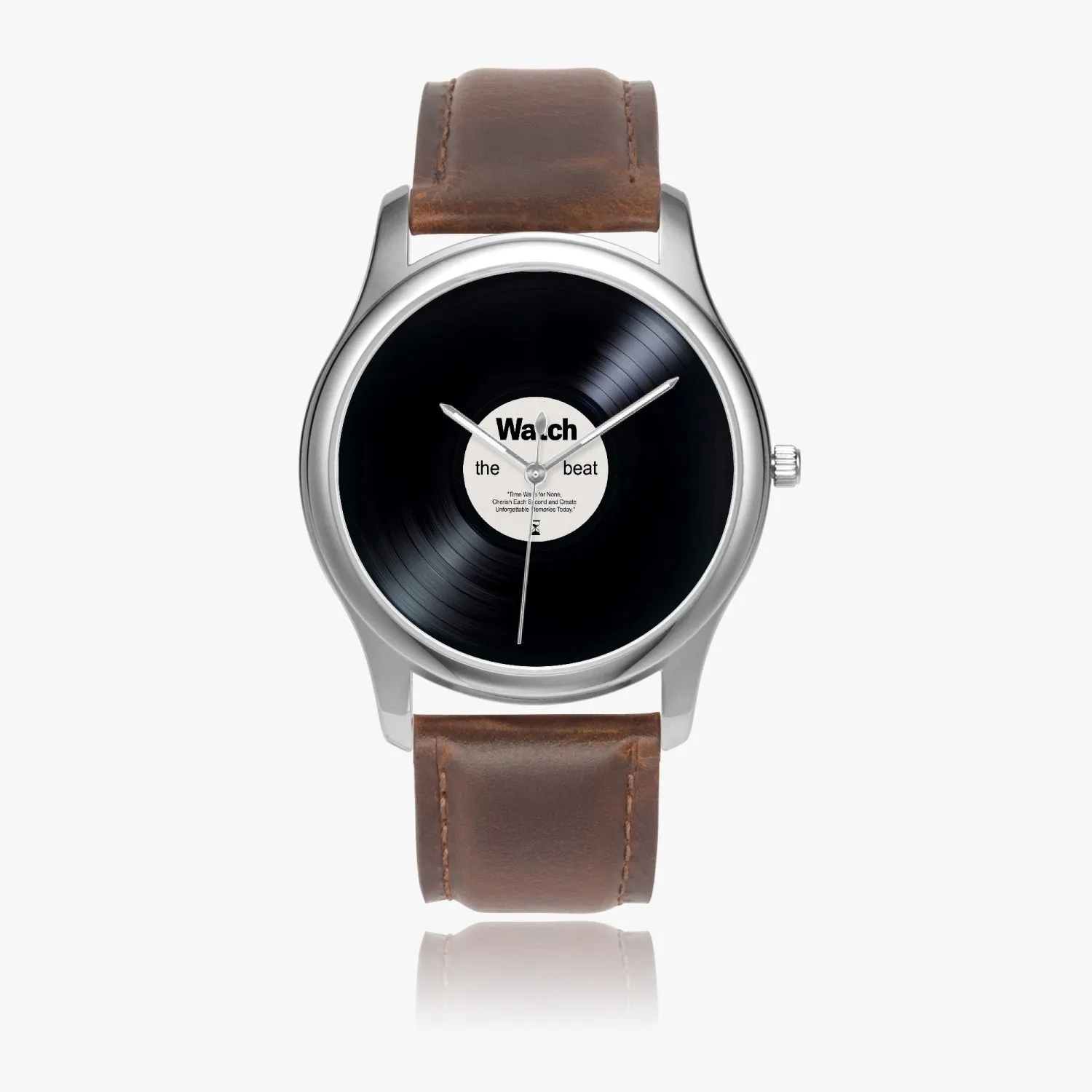 Watch The Beat Vinyl Record Quartz Watch