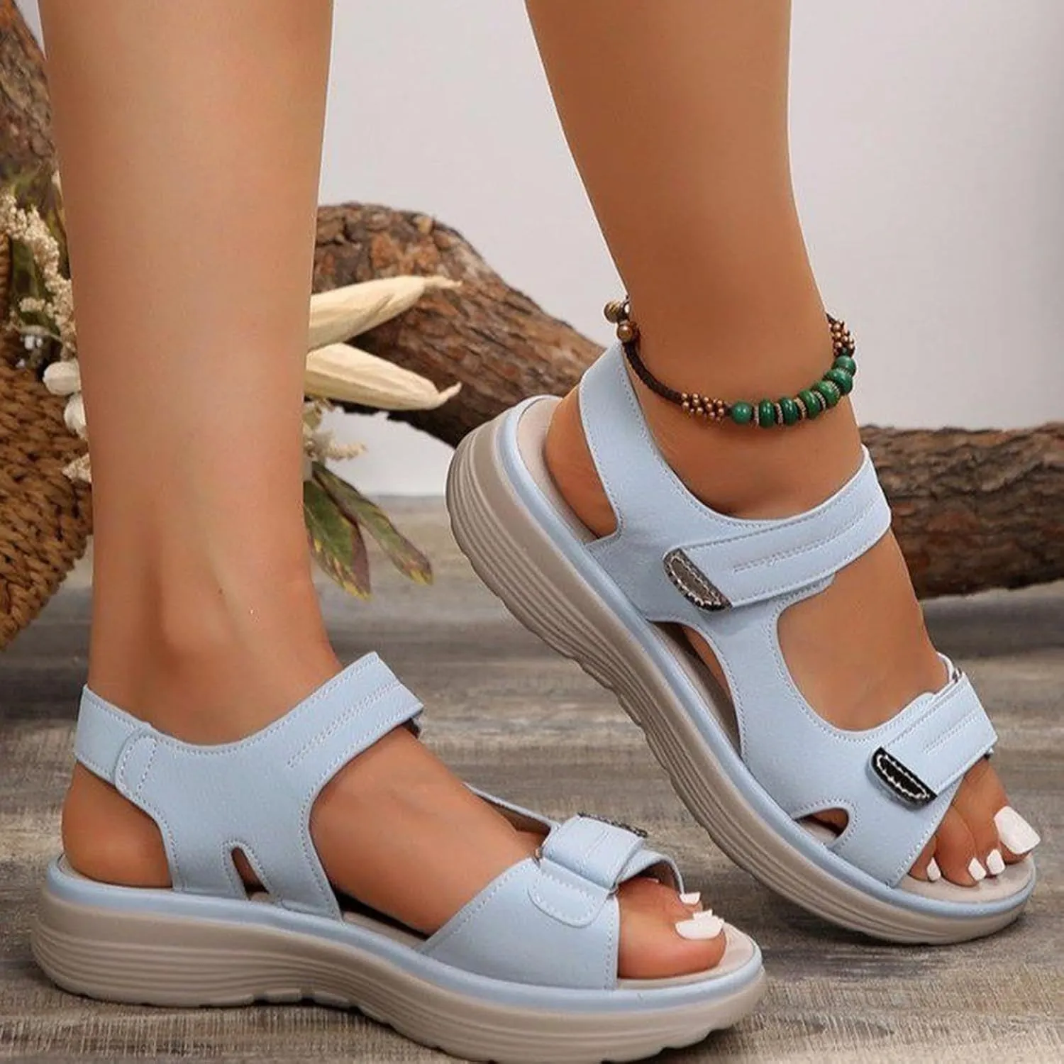 Wedges Shoes For Women Sandals With Arch Support Comfortable Women Flip Flops Dressy Wedges Casual Sandals
