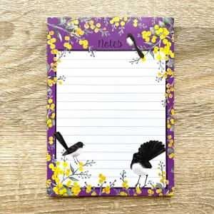 Willie Wagtail Note Pad