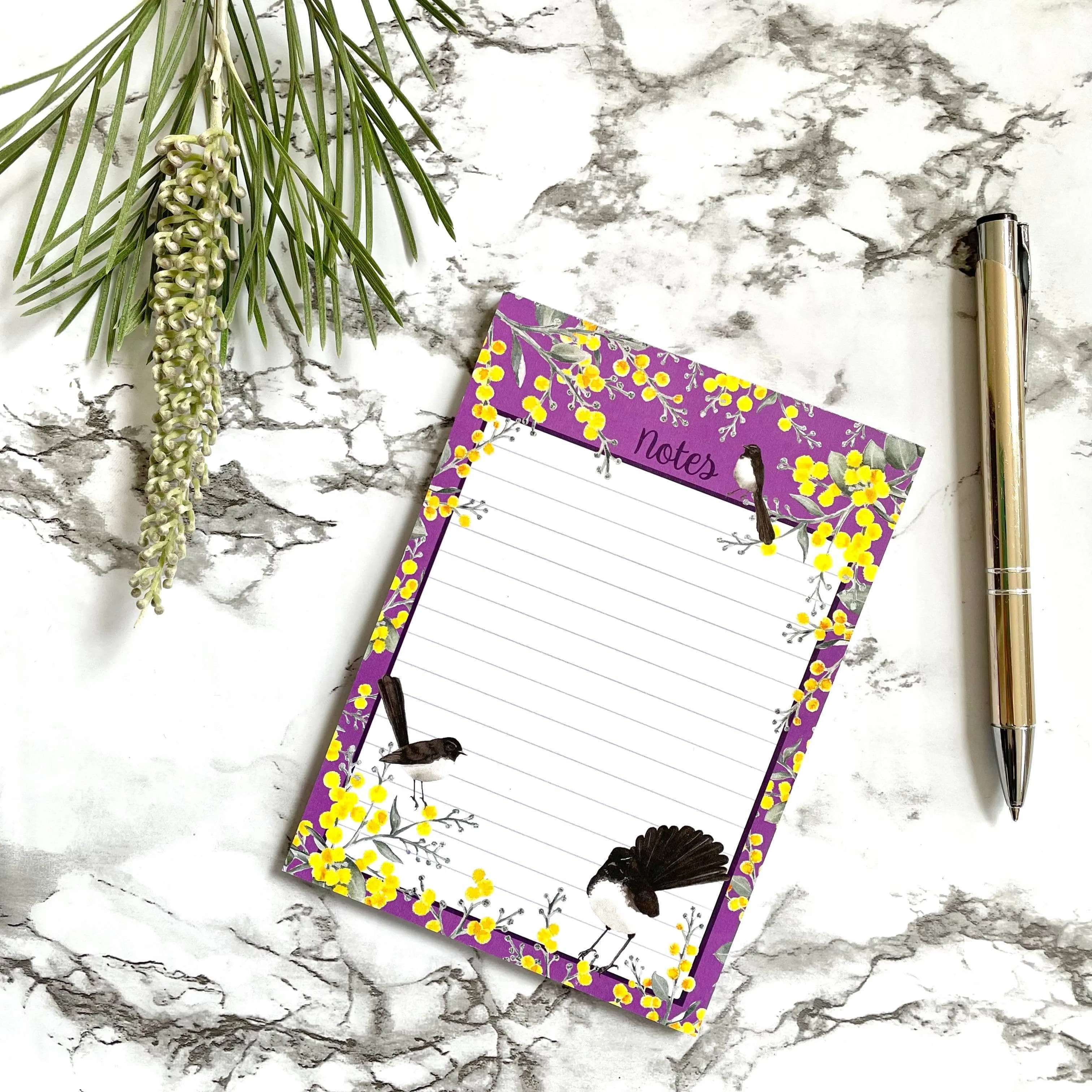 Willie Wagtail Note Pad