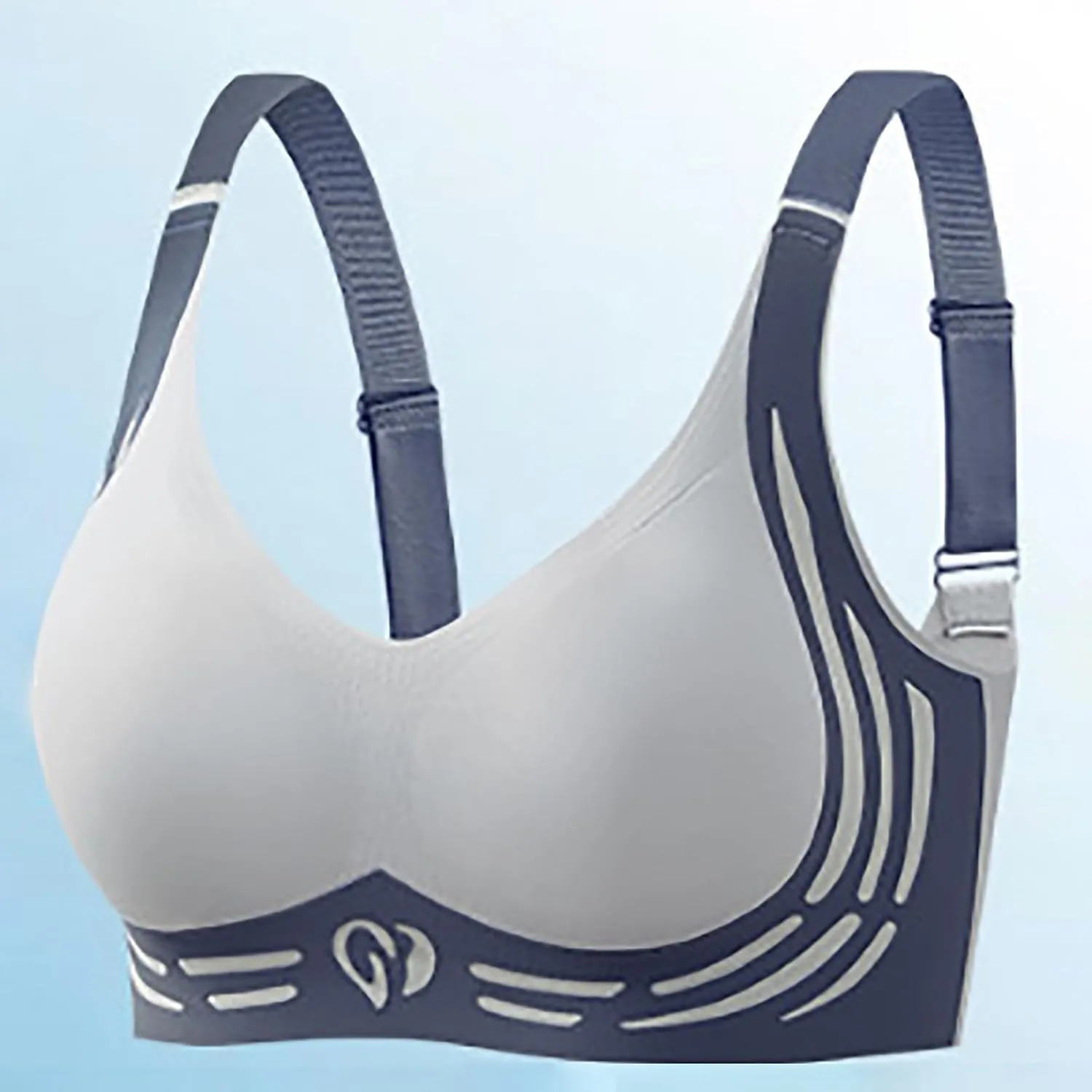 Wireless Bra Lifting Bras Anti-Sagging Super Gather Bra Comfort Pushup Bra for Older Women