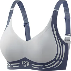 Wireless Bra Lifting Bras Anti-Sagging Super Gather Bra Comfort Pushup Bra for Older Women