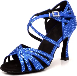 Women's 1920s Party Shoes Rhinestone Ballroom Dance Shoes Performance Wedding Shoes