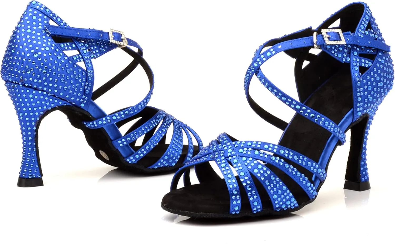 Women's 1920s Party Shoes Rhinestone Ballroom Dance Shoes Performance Wedding Shoes