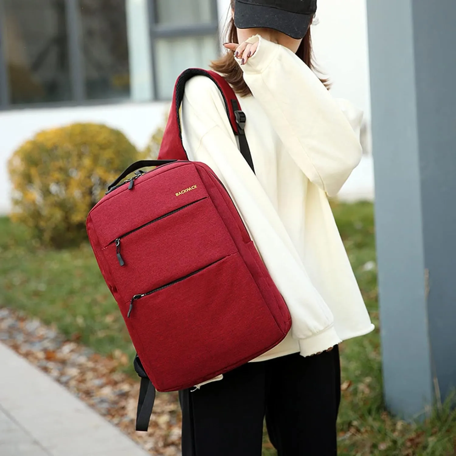 Women's Backpack Fashionable Small Schoolbag Travel Mini Backpacks for Teens Stylish Daypack Purse Shoulder Bag(One Size)