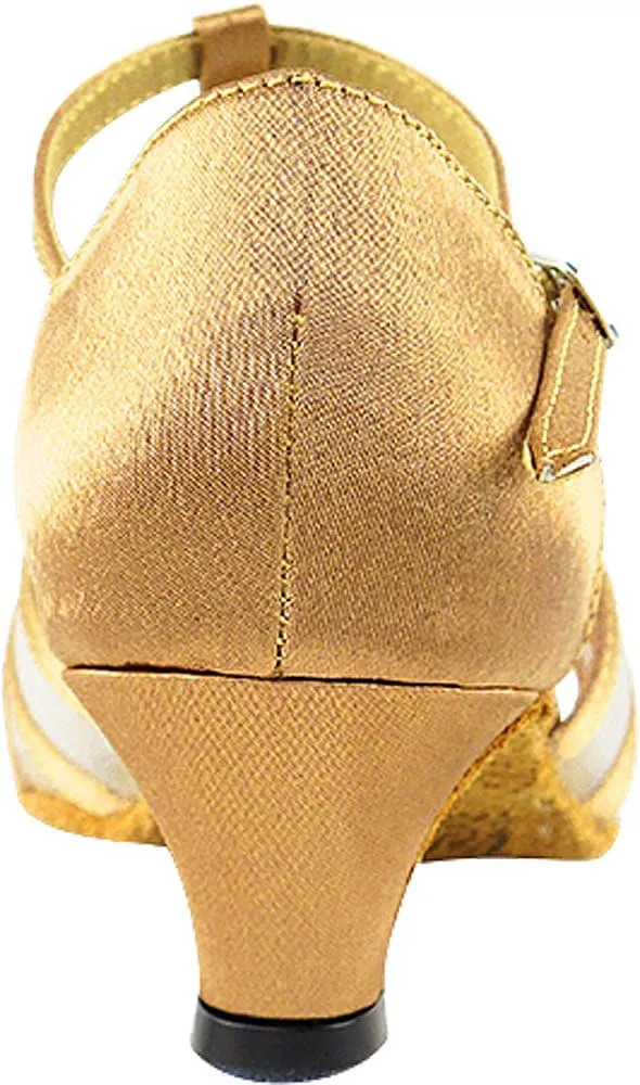 Women's Ballroom Dance Shoes Salsa Latin Practice Shoes 16612EB Comfortable-Very Fine 1.3" [Bundle of 5]