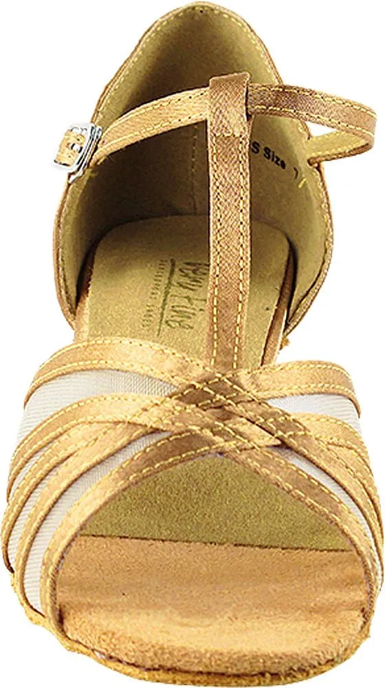 Women's Ballroom Dance Shoes Salsa Latin Practice Shoes 16612EB Comfortable-Very Fine 1.3" [Bundle of 5]