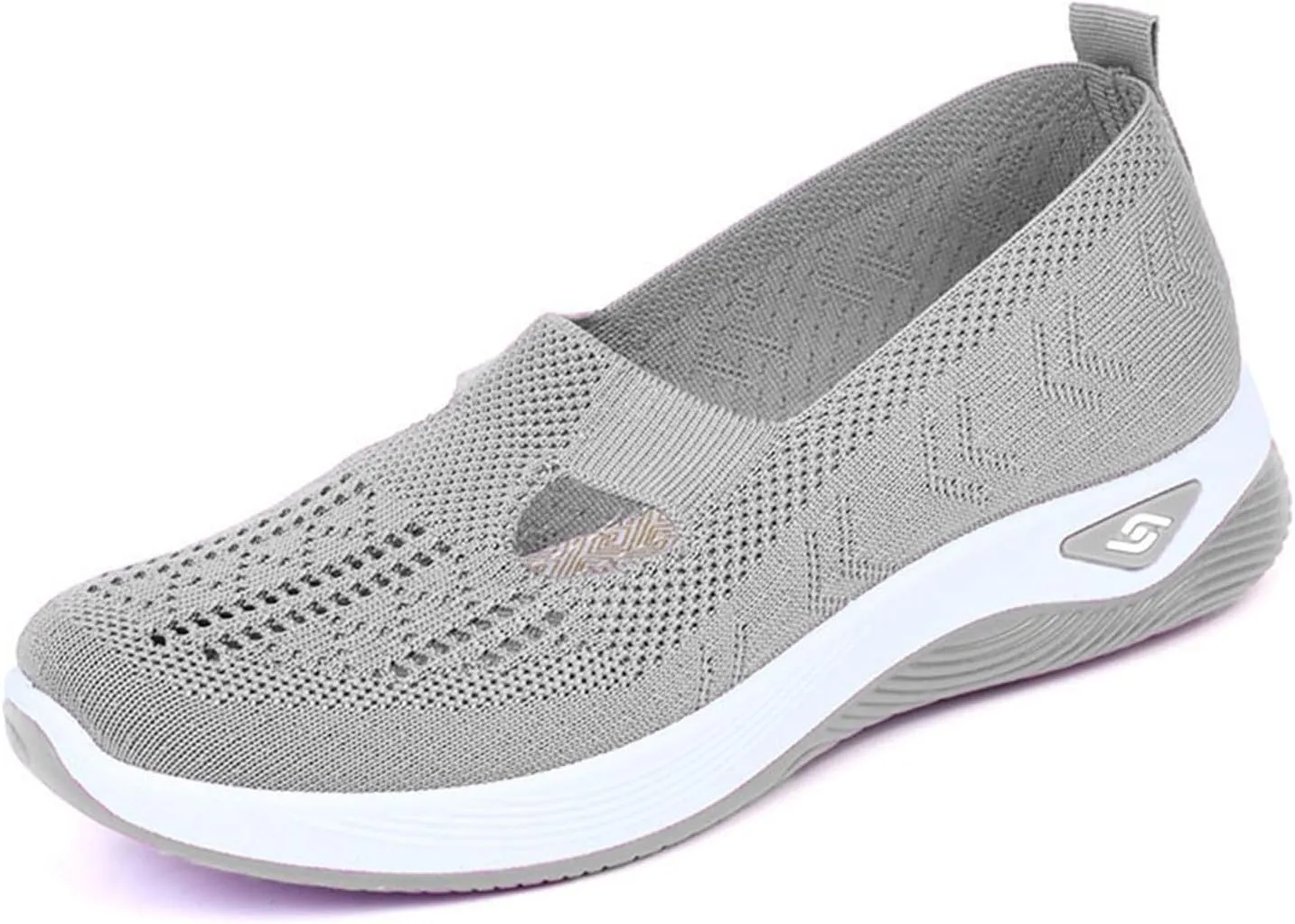 Womens Easy Wear Slip On Sneakers Athletic Walking Shoes Summer Casual Mesh-Comfortable Tennis Workout Sneakers 2025