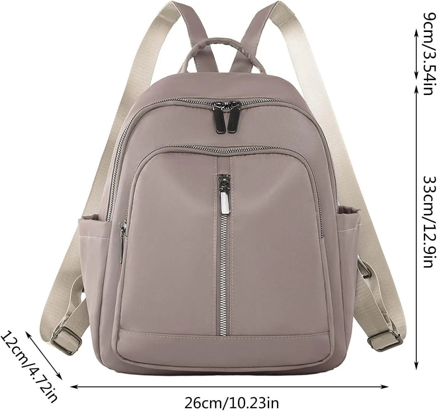 Women's Fashion Cloth Outdoor Travel Bag Waterproof Stylish Daypack Purses Shoulder Bags Small Backpacks Purses