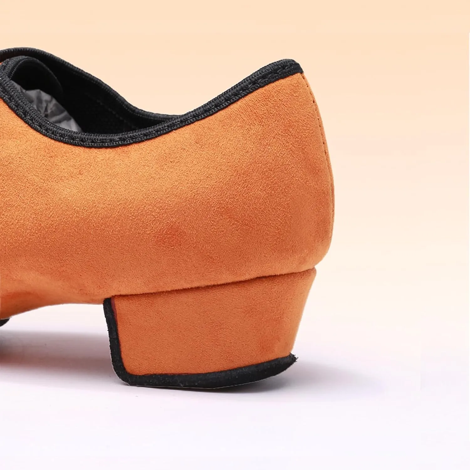Women's Latin Dance Shoes Closed Toe Lace up Ballroom Modern Salsa Rhythm Teaching Practice Dance Shoes for Girls