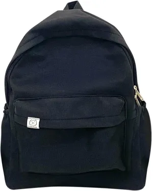 Women's Soft Leather Travel Backpack Comfortable Practical Layered Backpacks Designer Backpack Purse for Women(Black)