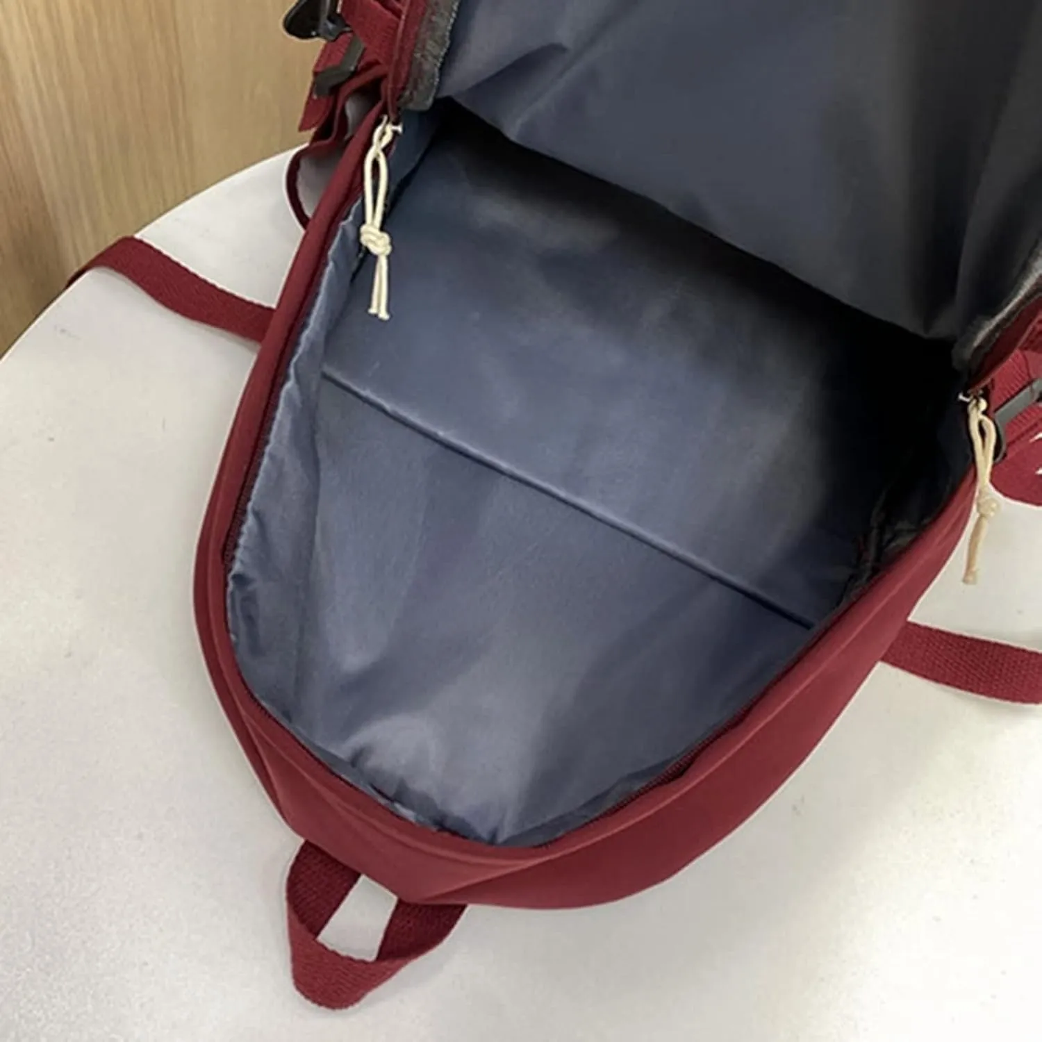 Women's Travel Cloth Lightweight Fashion Backpack Letter Purse Mobile Phone Messenger Bags Womens Crossbody Bag(Purple)