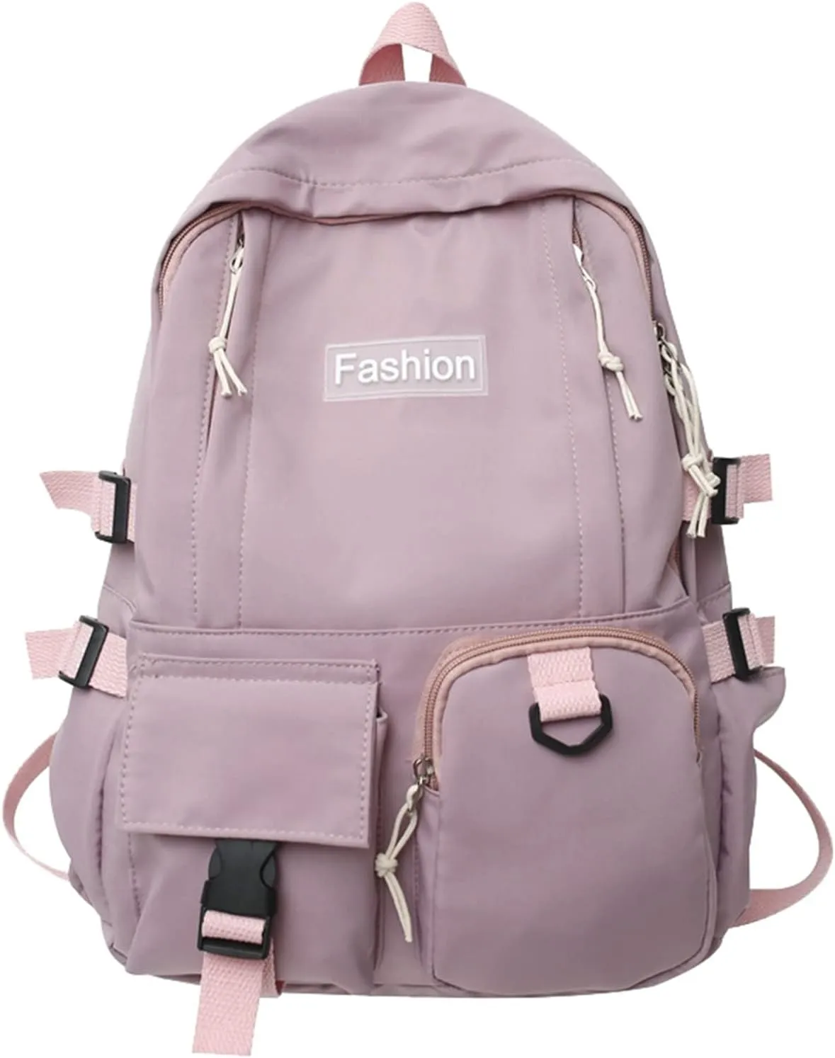 Women's Travel Cloth Lightweight Fashion Backpack Letter Purse Mobile Phone Messenger Bags Womens Crossbody Bag(Purple)