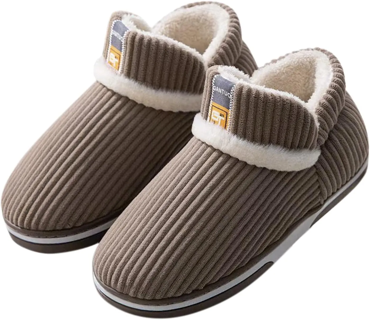 Womens Winter Slippers with Arch Support Winter House Slippers Mens Winter Slippers for Men Wide Feet Plush Slippers for Women Soft Fuzzy Christmas Shower Curtains for Bathroom Gifts for Husband 2023