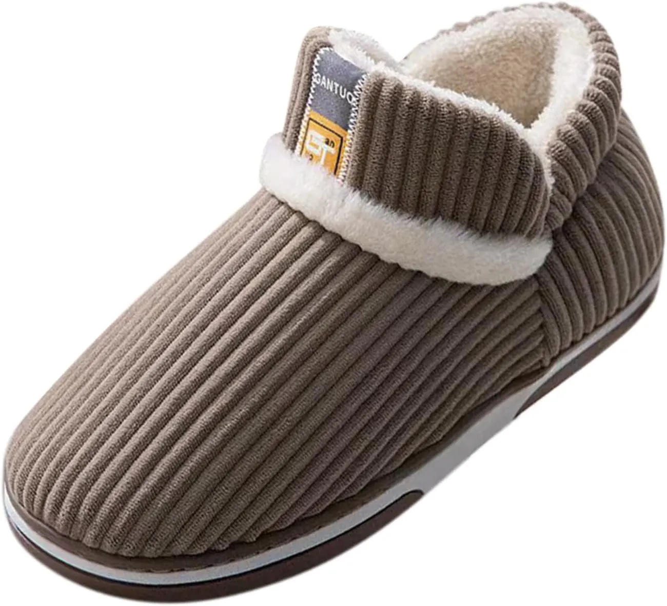 Womens Winter Slippers with Arch Support Winter House Slippers Mens Winter Slippers for Men Wide Feet Plush Slippers for Women Soft Fuzzy Christmas Shower Curtains for Bathroom Gifts for Husband 2023
