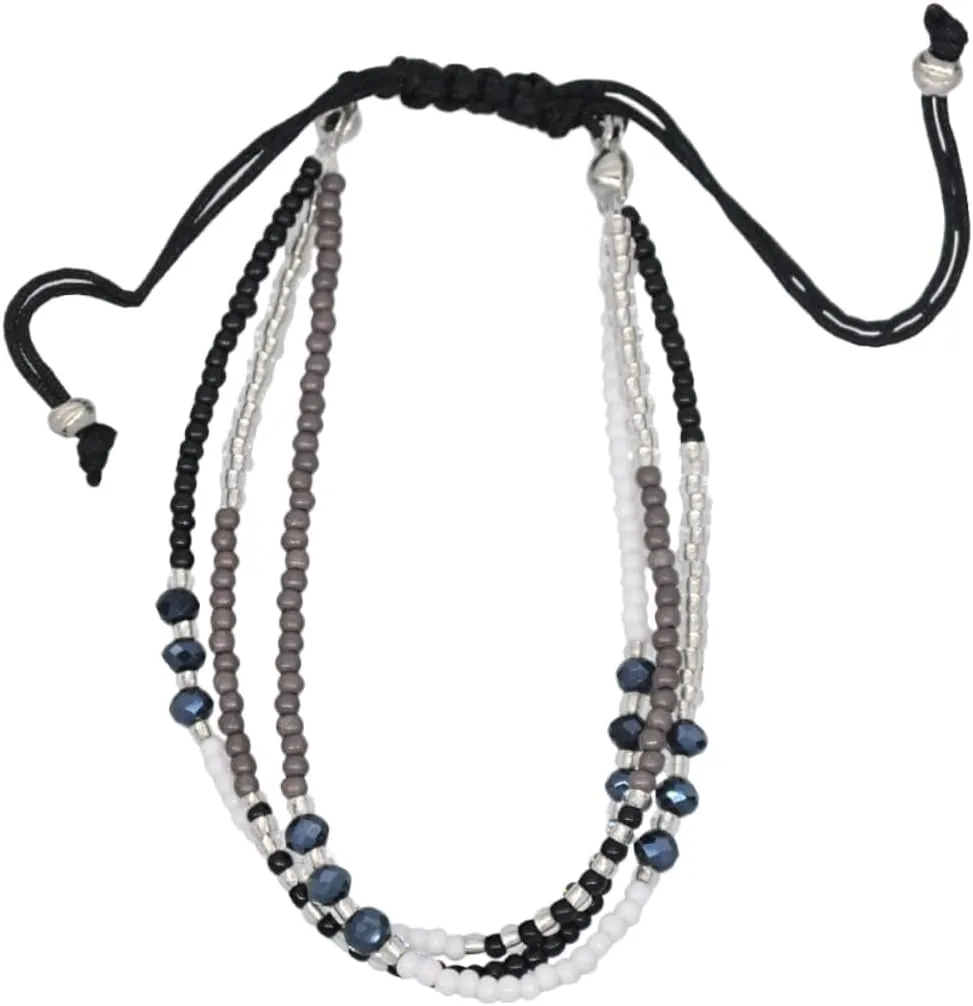 Wrist Decoration Adjustable Bracelets for Women Wrist Strap Strand Multilayer Bracelet Adjustable